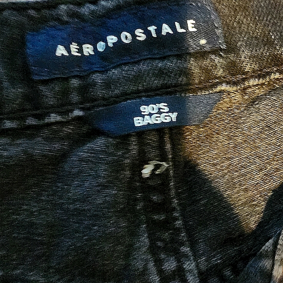 Black Distressed Mom Jeans - Picture 5 of 5